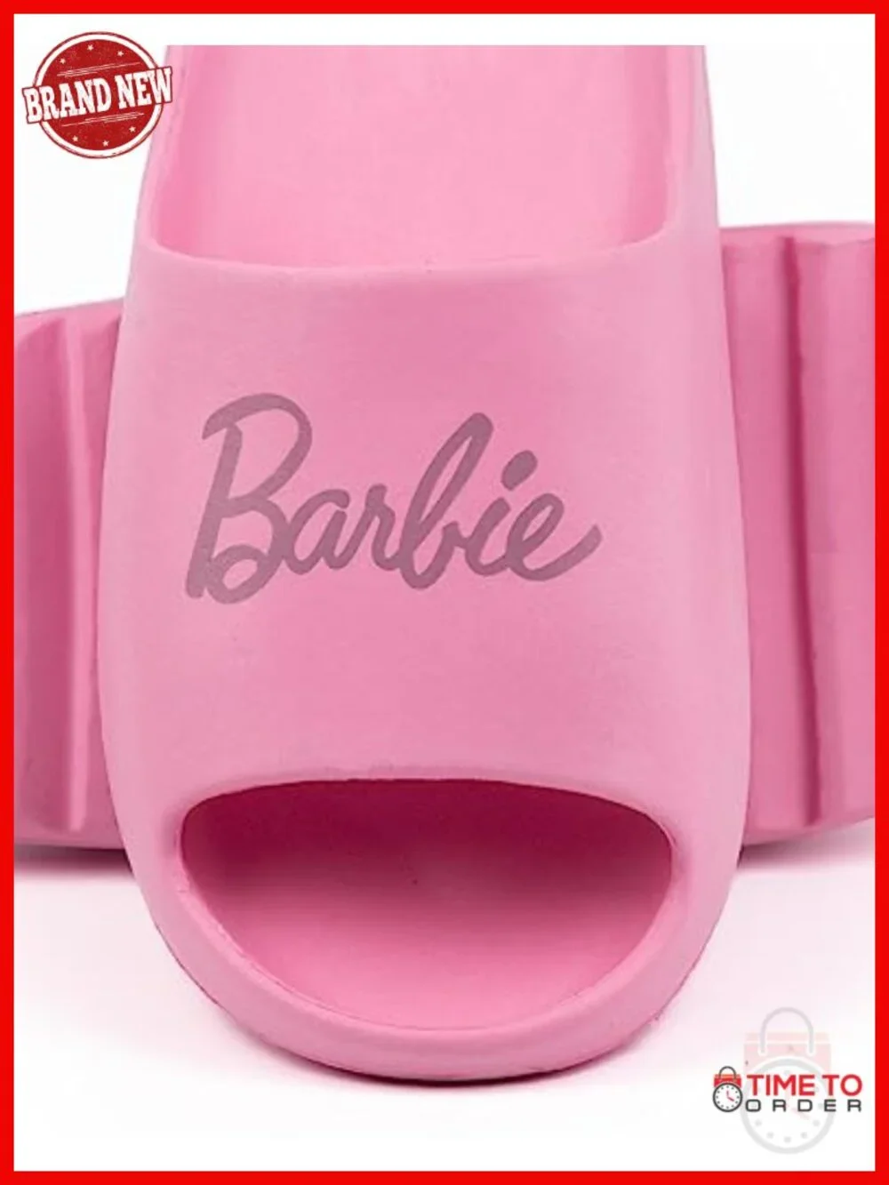 Slide Sandals with Molded Footbed and Slip-Resistant Sole
